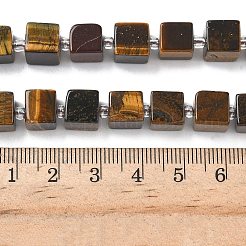 Природных тигровый глаз бисер нитей G-D338-A10