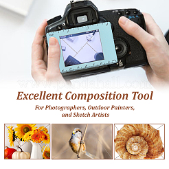 1шт акриловый видоискатель&nbsp;AJEW-DR0002-29A