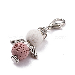 Подвеска ангела из натуральной лавы&nbsp;PALLOY-JF01065