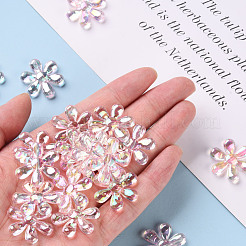 Прозрачные акриловые бусины&nbsp;TACR-S154-35C-902