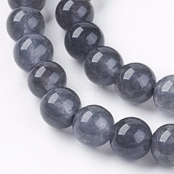 Естественно нефритовый шарик нити&nbsp;G-R165-8mm-12