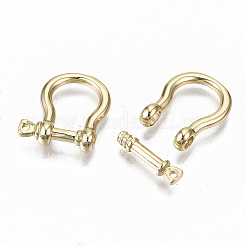 Латунные застежки для якорных дужек с D-образным кольцом X-KK-S356-115G-NF
