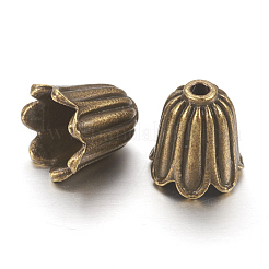 Тибетского стиля колпачков TIBEB-00864-AB-NR