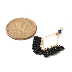 Стеклянные подвески из бисера PALLOY-MZ00144-01