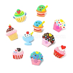 16 pin de solapa de helado de PVC para mochila y ropa.&nbsp;JEWB-CJC0022-014A