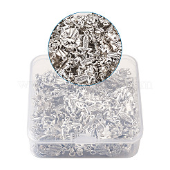 Подвески в форме лягушек из сплава в тибетском стиле и оправы из стразов&nbsp;TIBEP-TA0002-34AS-RS