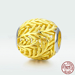 925 perla europea in argento sterling rodiato&nbsp;STER-FF0012-06GP