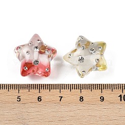 Прозрачные бисеры из смолы RESI-L047-08