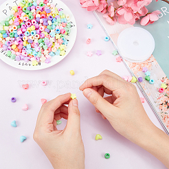 750шт 3 вида пластиковых бусин&nbsp;KY-NB0001-30