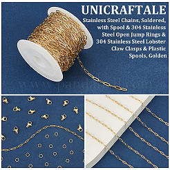 Цепи из хирургической нержавеющей стали 316L DIY-UN0006-35A