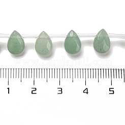 Verdes naturales abalorios aventurinee hebras&nbsp;G-Q167-A06-02D