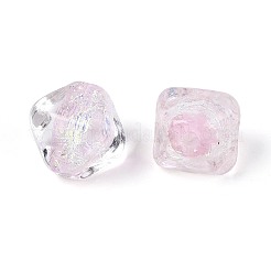 Ручной стеклянные фольга бисер пряди&nbsp;FOIL-N033-01A