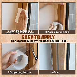 Клейкая лента для дверей от домашних животных AJEW-WH20006-122D