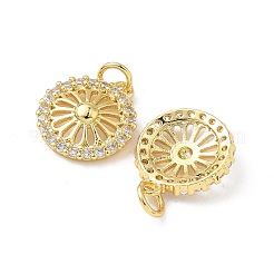 Латунные микро проложить кубического циркония подвески&nbsp;KK-S337-02G