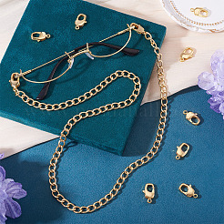 8 шт. латунные застежки-лобстеры&nbsp;KK-TA0002-73