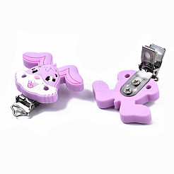 Пищевые экологически чистые силиконовые зажимы для детской соски SIL-N002-13D