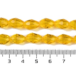 Chapelets de perles en verre transparente  &nbsp;EGLA-N013-T10mm-D04
