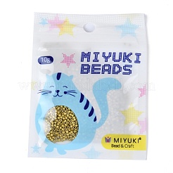 MIYUKIデリカビーズ  シリンダー  日本製シードビーズ  11/0  （db1164)亜鉛メッキマットゼスト  1.3x1.6mm  穴：0.8mm  約2000PCS /ボトル  10 G /ボトル&nbsp;SEED-JP0008-DB1164