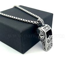 Кулон-свисток в стиле панк из нержавеющей стали 304&nbsp;BE9352