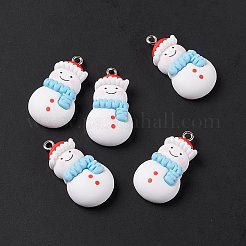 Подвески из непрозрачной смолы на рождественскую тематику X-FIND-E025-12