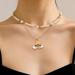 8 шт. 8 подвески из сплава золотистого тона с погодной тематикой&nbsp;ENAM-YW0008-09