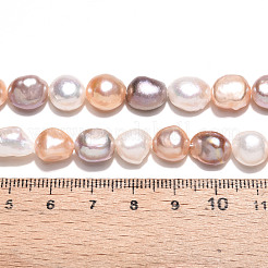 Нити из натурального культивированного пресноводного жемчуга&nbsp;PEAR-N014-09A-01