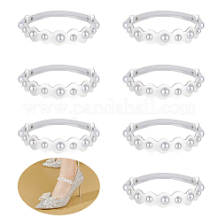 Шнурки из искусственного жемчуга из абс-пластика FIND-WH0117-54B