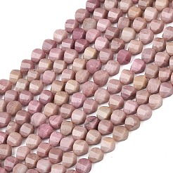 Природные родонит бисер нитей&nbsp;G-P611-C27-01