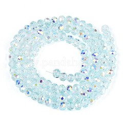 Прозрачные стеклянные бусины&nbsp;LS-EGLA-N016-4mm-01