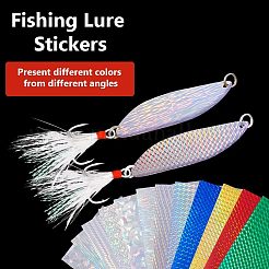 Водонепроницаемые голографические клейкие виниловые листы для рукоделия DIY-FG0001-25