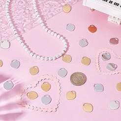 30 шт. подвески из нержавеющей стали 304 двух цветов STAS-ME0002-02