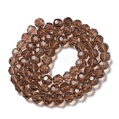 Прозрачные стеклянные бусины&nbsp;EGLA-A035-T10mm-D13