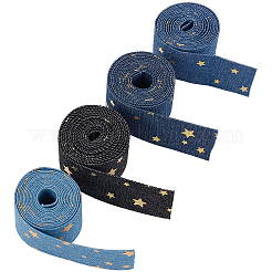 4 m 4-farbiges Polyester-Jeansband&nbsp;OCOR-CY0003-15