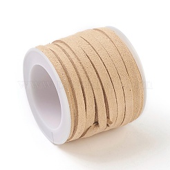 Faux Wildleder Band Kunstleder Kordel&nbsp;LW-R003-5mm-1114
