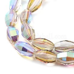 Гальванизируйте прозрачное стекло бисер нитей&nbsp;EGLA-M032-03A-HR01