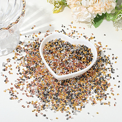 6000 шт. 4 цвета латунные обжимные бусины&nbsp;KK-PA0001-06