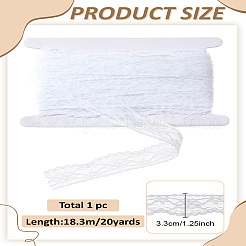 20 ярд кружевной нейлоновой ленты для изготовления украшений OCOR-LP0004-04