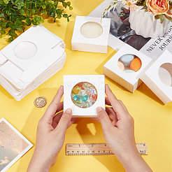 Würfel-Geschenkboxen aus Kraftpapier zur Aufbewahrung&nbsp;LS-CON-WH0095-101A-01