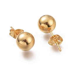 Ensembles de bijoux avec pendentif boule en acier inoxydable 304&nbsp;SJEW-M097-08G