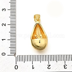 Стойки обшивки латунь микро проложить Циркон подвеску KK-L226-102G-K