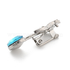 Брошь-булавки со стразами в виде музыкальной ноты JEWB-A031-02P-02