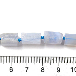 Натуральный голубой кружевной агат бисер нитей G-F509-63-01