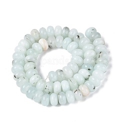 Fili di perline giada bianco naturale&nbsp;G-Q613-01F-17