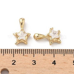 Латунные микро проложить кубического циркония подвески&nbsp;KK-L260-11B-G