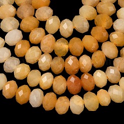 Природный Топаз нефритовый шарик нити&nbsp;G-D344-A36-01