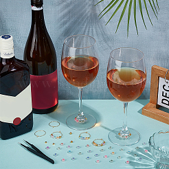 Наборы для изготовления подвесок для бокалов своими руками&nbsp;DIY-BC0015-95