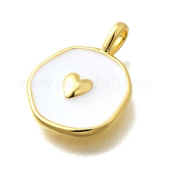 Латунь с эмалевыми подвесками&nbsp;KK-D295-31G