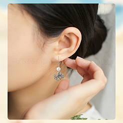 64 шт. 16 подвески из сплава в тибетском стиле с изображением океана&nbsp;FIND-SC0016-65