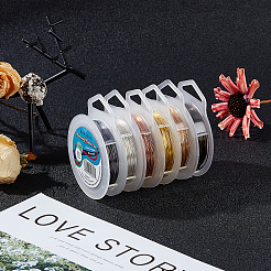 Круглая медная проволока для изготовления ювелирных изделий CWIR-BC0005-01C