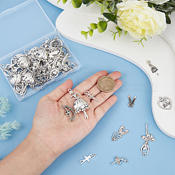 Сплавочные подвески тибетского стиля TIBEP-PH0004-10